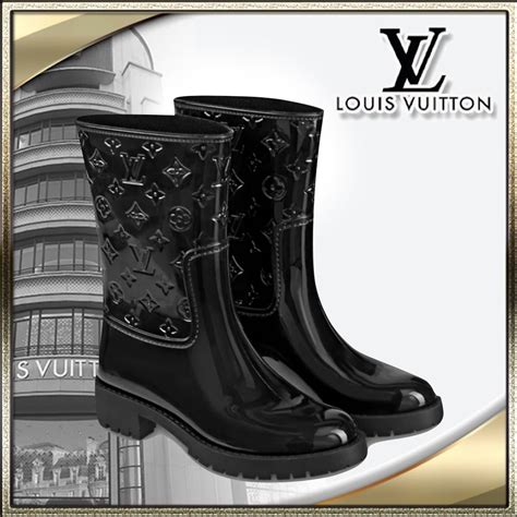 botte de pluie drops louis vuitton|Drops Flat Half Rain Boot .